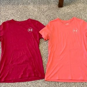 2 UA wounded warrior tshirt